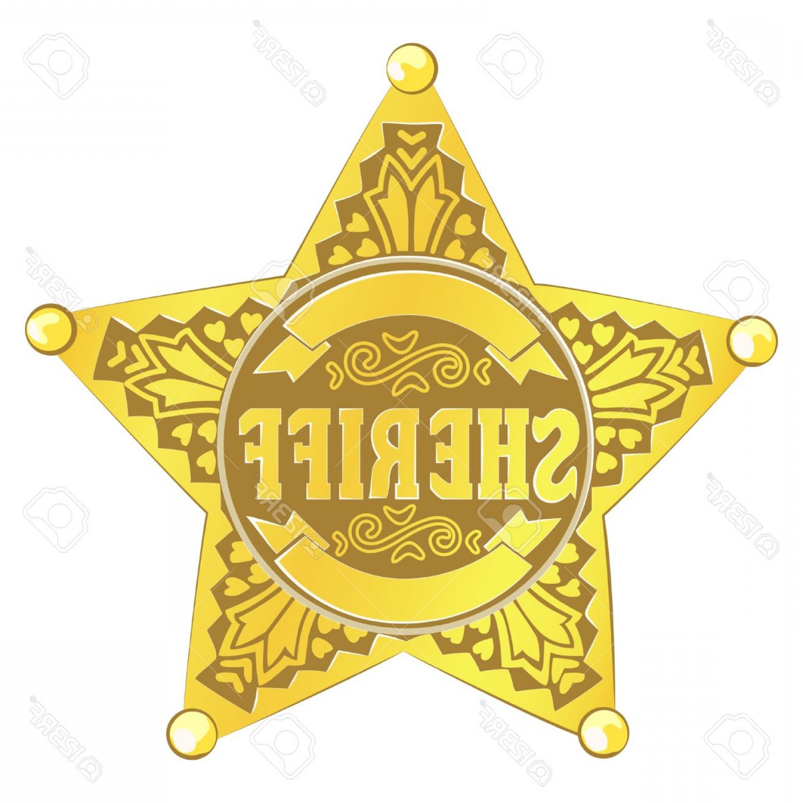 Sheriff Vector at GetDrawings | Free download