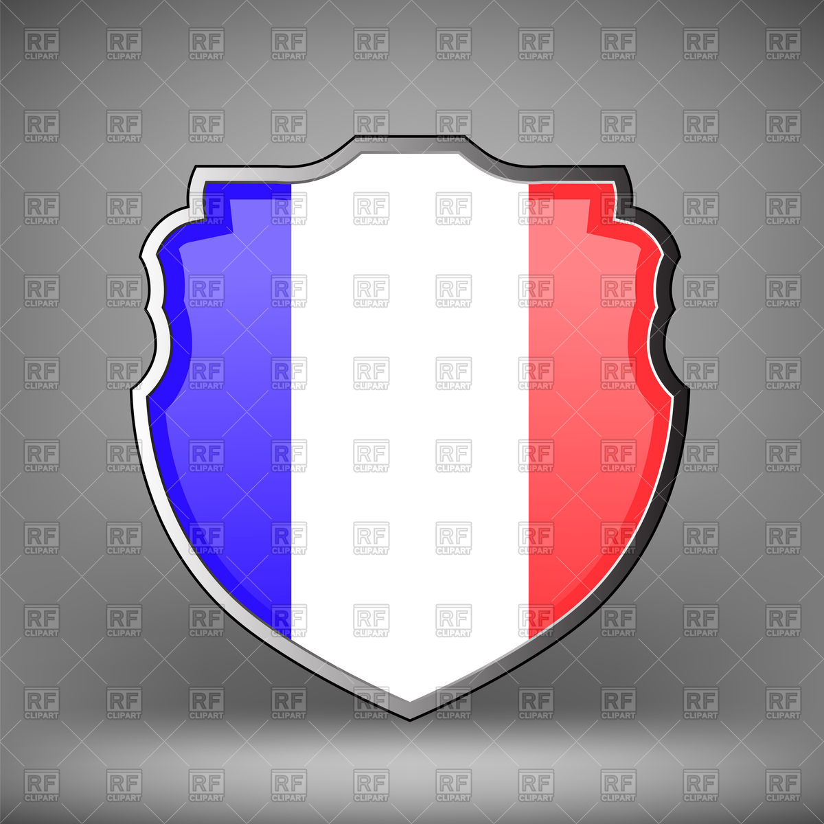 1200x1200 French Shield Icon Vector Image Vector Artwork Of Icons And