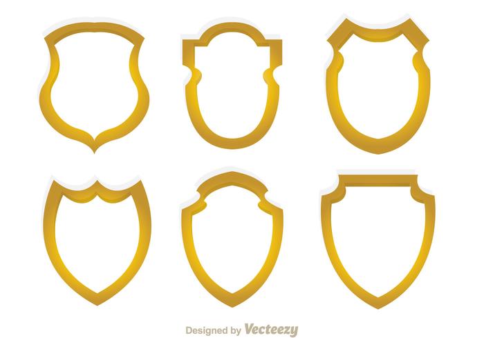700x490 Free Vector Shield Shapes