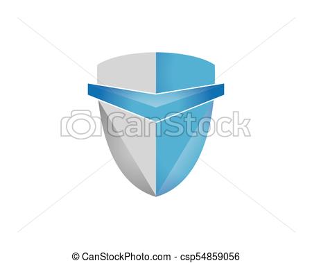 450x379 Security Guard Logo Design Vector Shield Template.