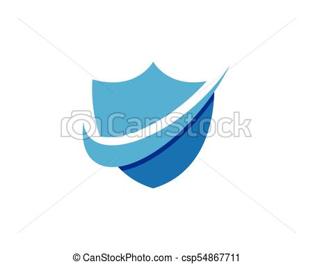 450x379 Shield Symbol Logo Template Vector Illustration Design.