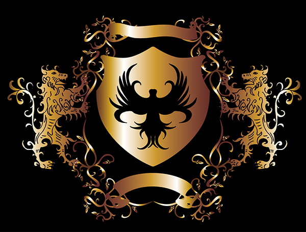 600x455 Gold Shield Vector Art On Behance