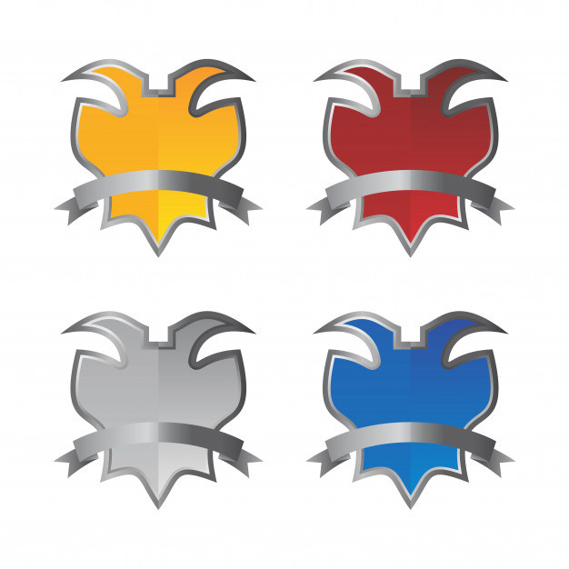 626x626 Art Shield Vector Graphic Art Design Illustration Vector Premium