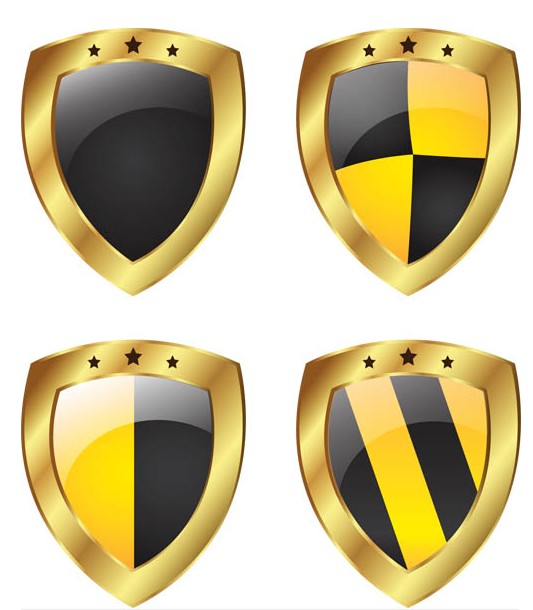 533x610 Metal Shields Vector Graphic Ai Format Free Vector Download