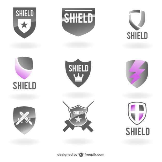 626x626 Vector Shields Logo Templates Vector Free Vector Download In .ai