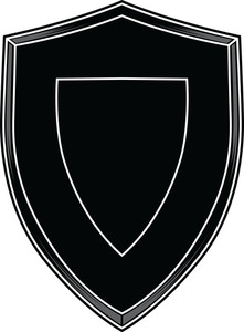 221x300 Shield Vector Element Royalty Free Stock Image