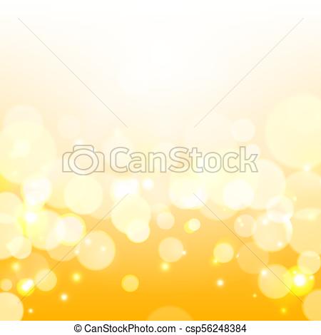 450x470 Golden Lights Background. Yellow Shine Vector Background.