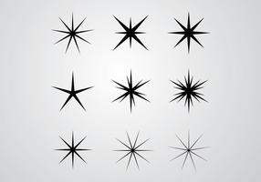 286x200 Star Shine Free Vector Art