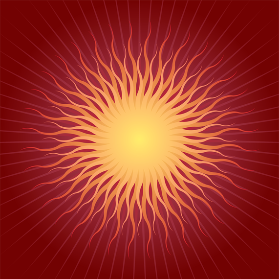 571x570 Sun Shine Vector