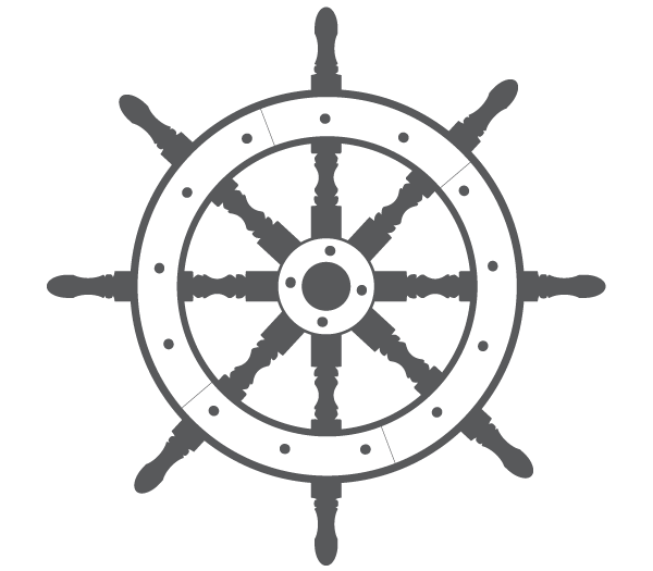 600x525 Ship Steering Wheel Free Vector 123freevectors
