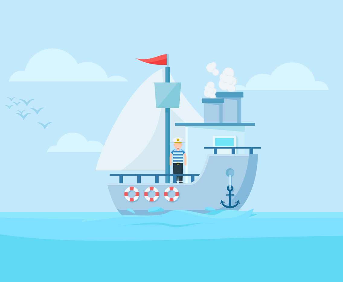 1136x936 Sailor On Ship Vector Vector Art Amp Graphics