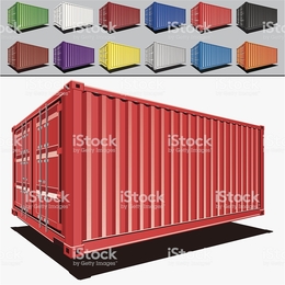 260x260 Download Containers Vector Clipart Shipping Containers Cargo