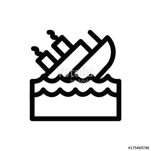 500x500 Shipwreck Icon Stock Image And Royalty Free Vector Files On
