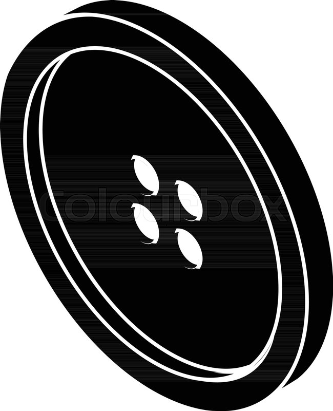 650x800 Small Shirt Button Icon. Simple Illustration Of Small Shirt Button