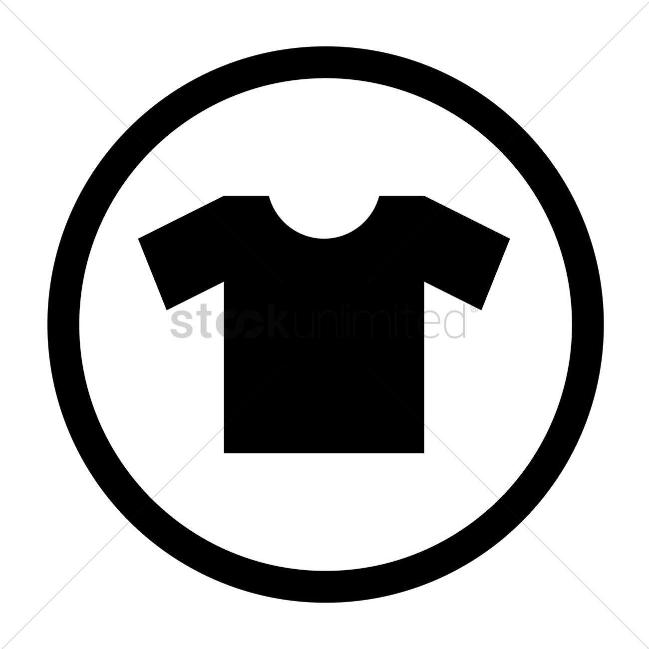 1300x1300 T Shirt Icon Vector Image