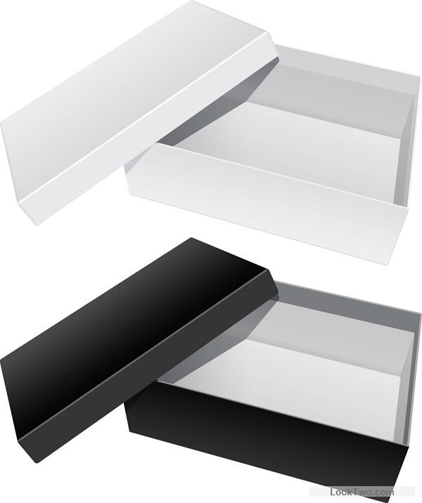 600x716 Free Shoes Product Packaging Box Vector Design 05 Vector Download