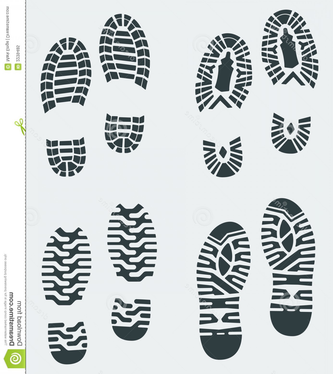 1386x1560 Royalty Free Stock Photo Shoe Prints Vector Image Geekchicpro