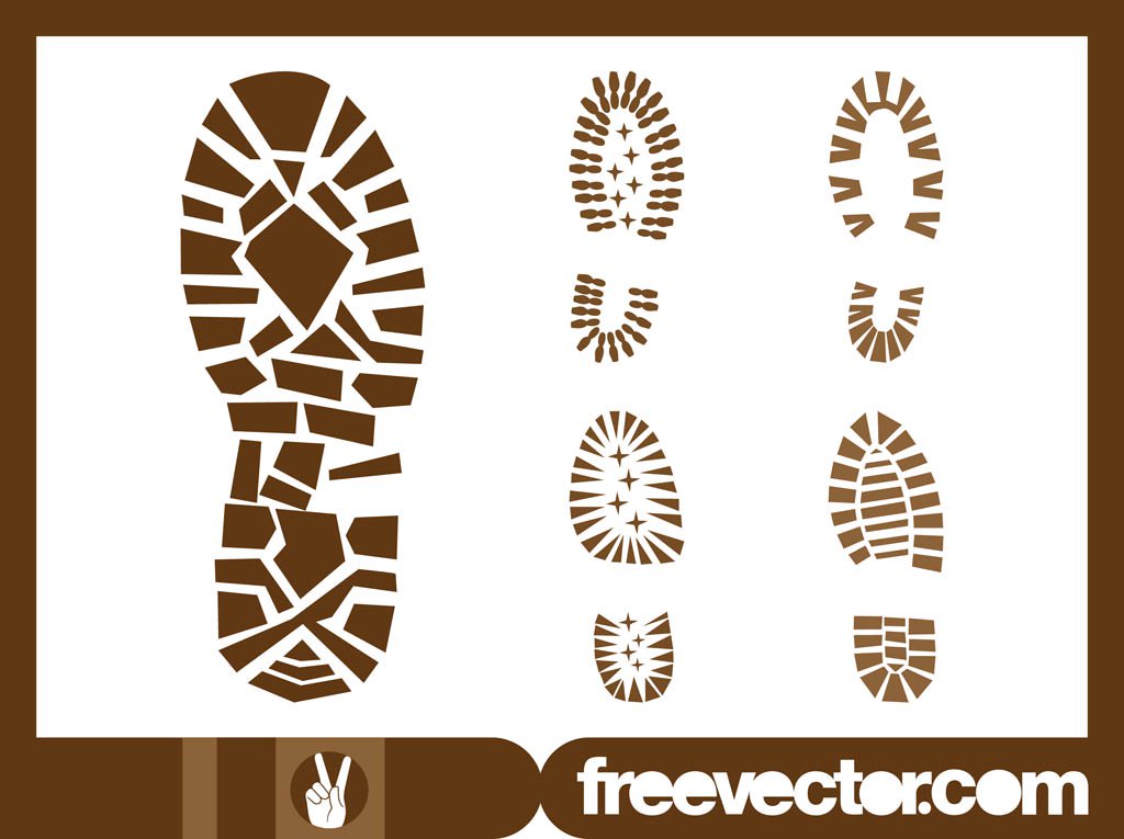 1024x765 Shoe Print Graphics Vector Art Amp Graphics