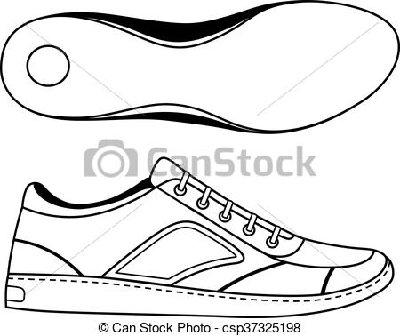 Shoe Sole Vector at GetDrawings | Free download