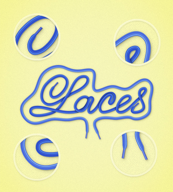 600x665 Use Pattern Brushes To Create A Shoe Lace Text Effect In Illustrator