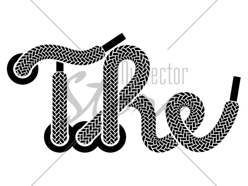 500x375 Vector Shoe Lace The Vintage Symbol