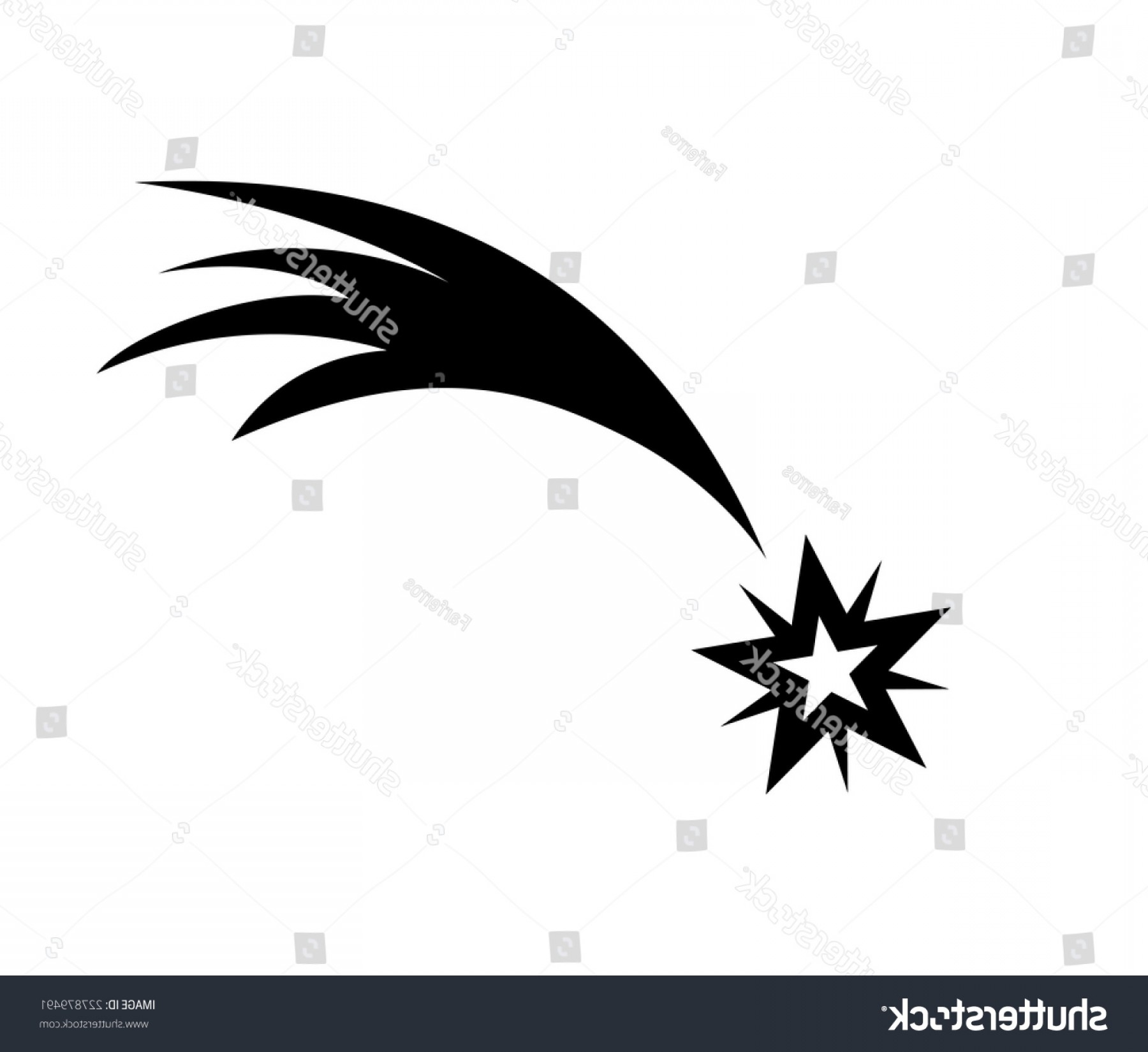 1800x1650 Shooting Stars Vector Bw Shopatcloth