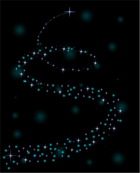 487x600 Magical Shooting Star Free Vector In Adobe Illustrator Ai ( .ai
