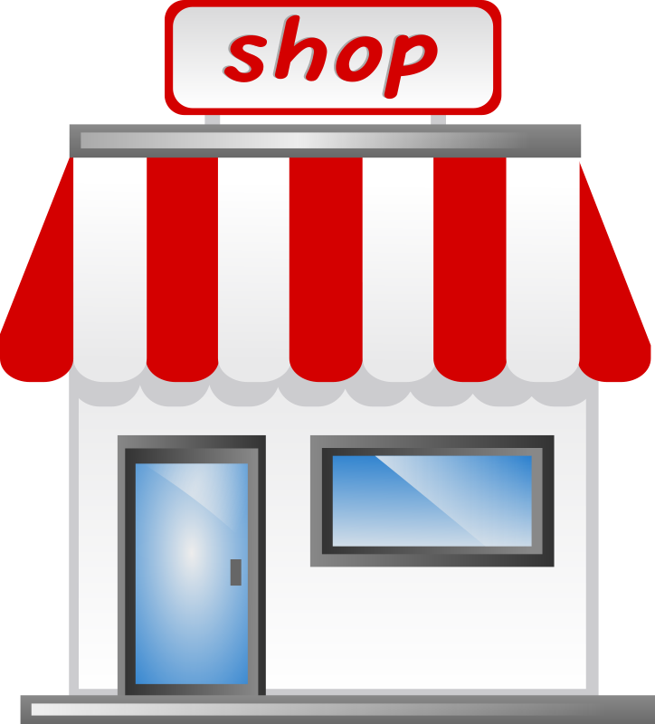724x800 Shop Front Icon Free Vector 4vector