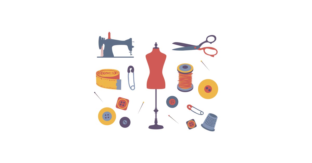 1200x628 Tailor Shop Icons Free Vector And Transparent Png The Graphic Cave