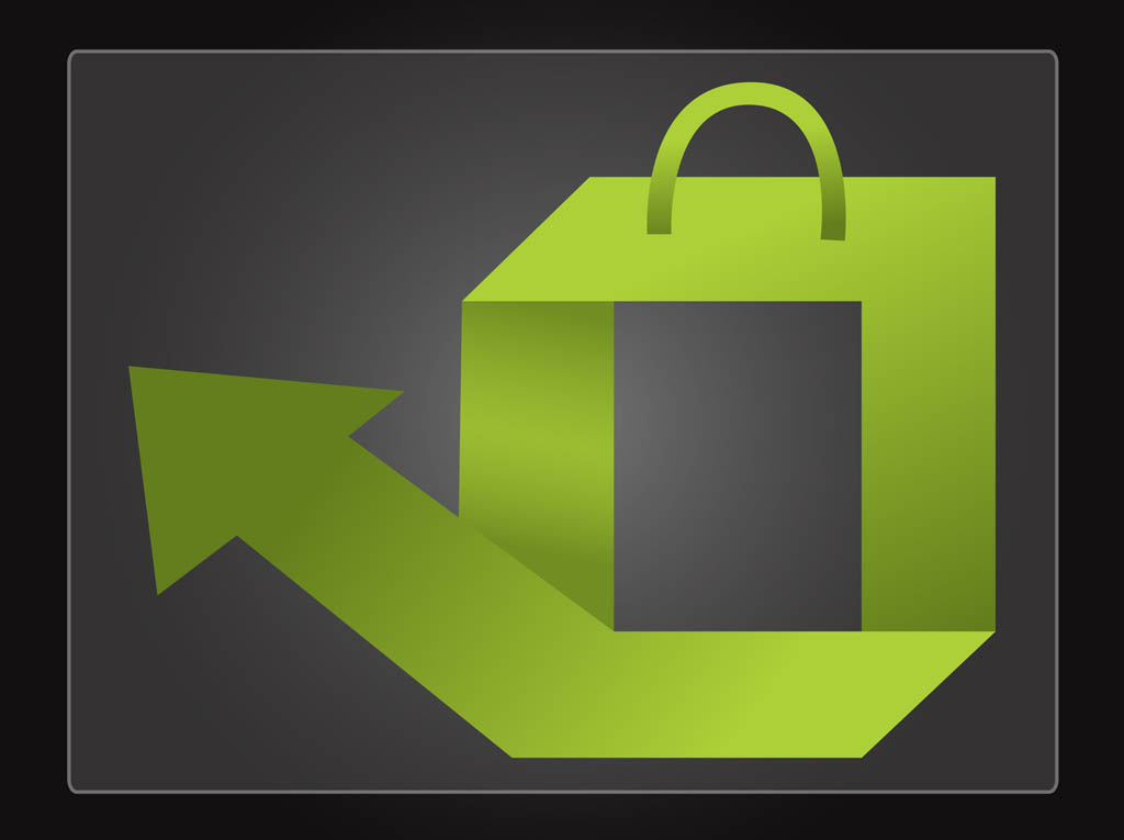 1024x765 Shopping Bag Icon Vector Art Amp Graphics