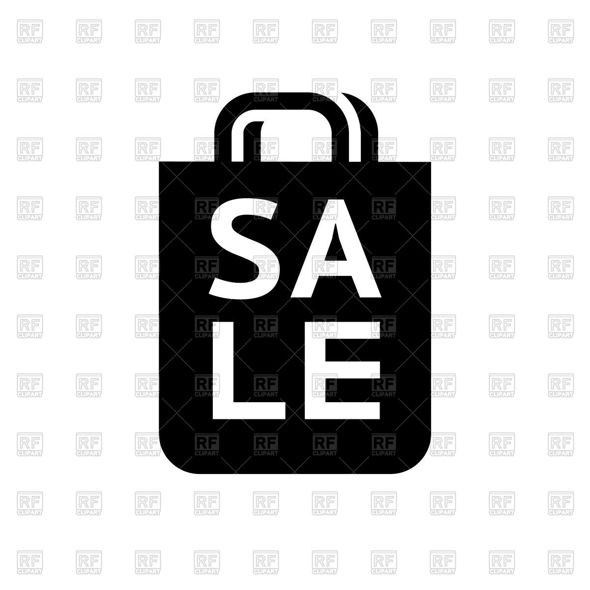 1200x1200 Shopping Bag Icon. Sale. Vector Image Vector Artwork Of Icons
