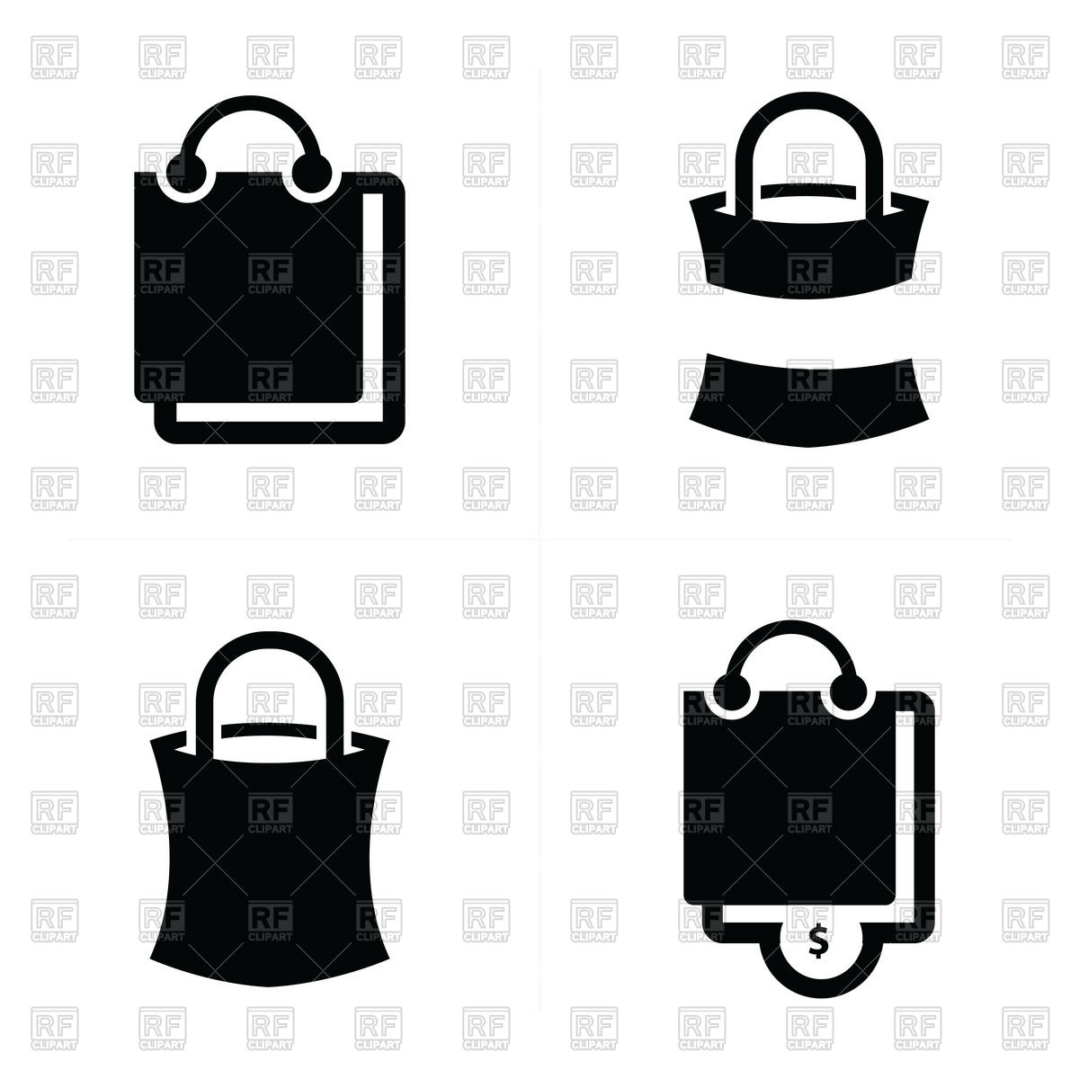 1200x1200 Shopping Bags Icon Vector Image Vector Artwork Of Signs, Symbols