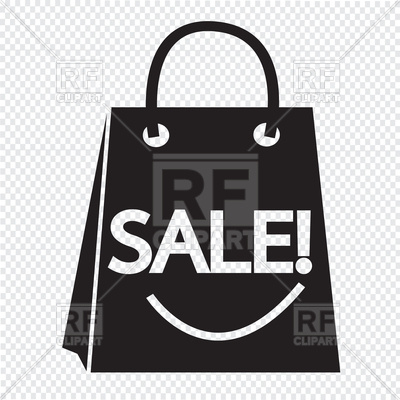 400x400 Sale Shopping Bag Icon Vector Image Vector Artwork Of Objects