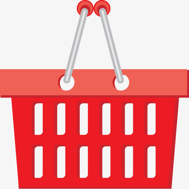 650x649 Supermarket Shopping Basket Vector Material, Vector, Shopping