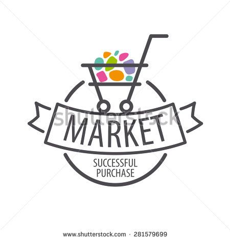 450x470 Round Vector Logo Shopping Cart