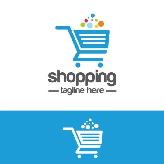 539x539 Shopping Cart Logo Vector Material 07 Free Download
