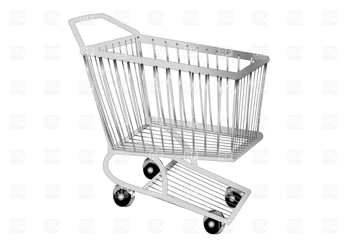 1200x849 Shopping Cart Vector Image Vector Artwork Of Objects Arkela