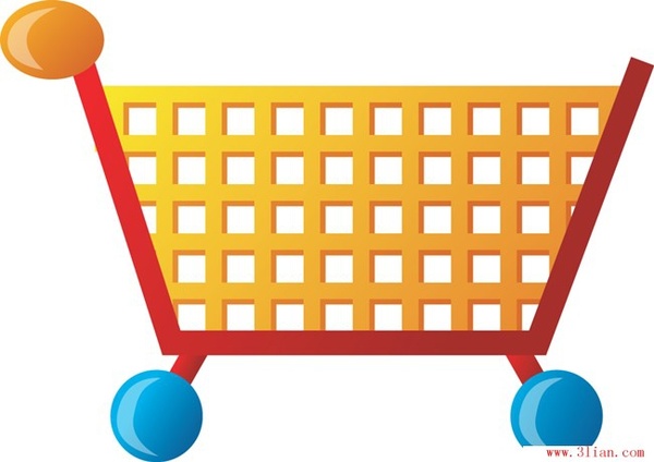 600x424 Supermarket Shopping Cart Vector Free Vector In Adobe Illustrator