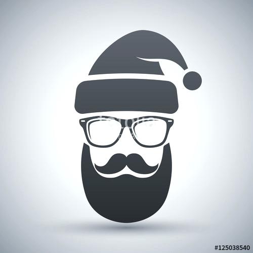 500x500 Santa Claus Glasses Round Rimless Santa Claus Shot Glasses