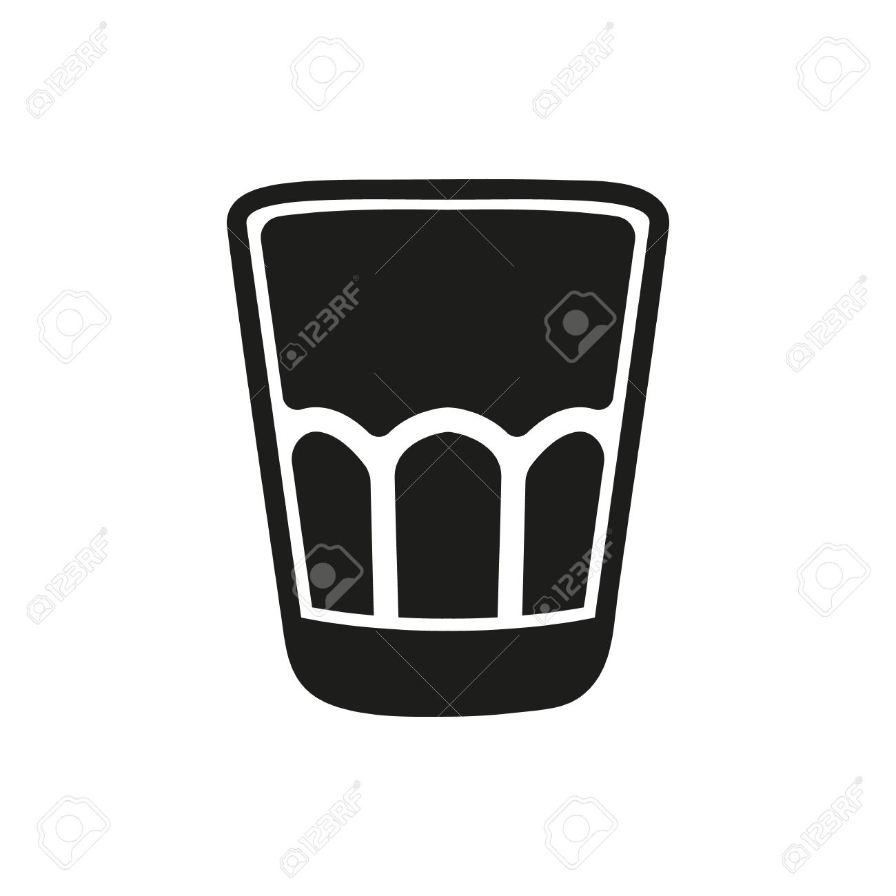1300x1300 Shot Glasses Clipart