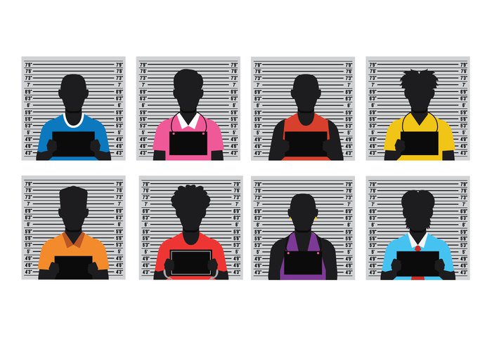 700x490 Mug Shot Vector 266559