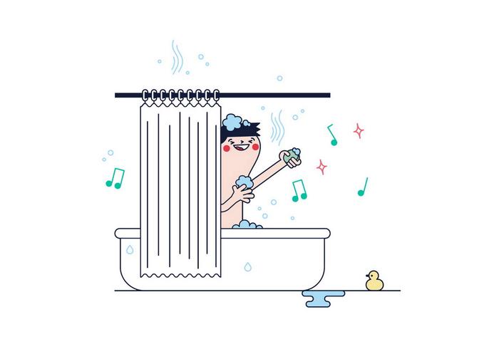700x490 Shower Head Free Vector Art