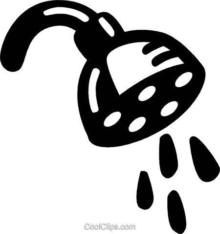 450x480 Shower Head Royalty Free Vector Clip Art Illustration Vc028097