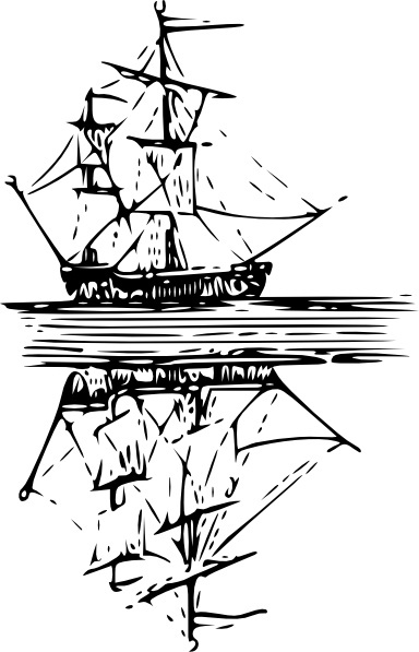 384x597 Shrimp Boat Clip Art Free