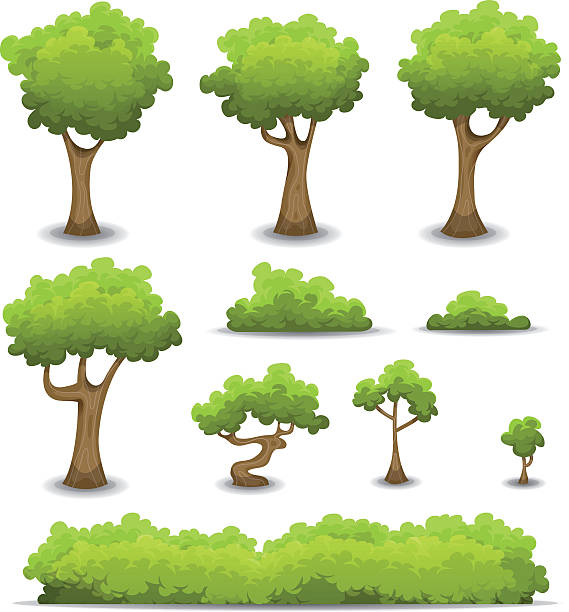 569x612 Bushes Clipart Bunch Tree ~ Frames ~ Illustrations ~ Hd Images
