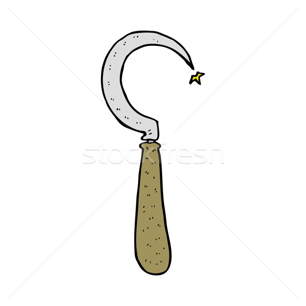 600x600 Cartoon Sickle Vector Illustration Lineartestpilot ( 4850183