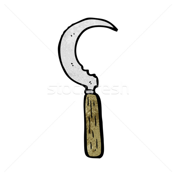 600x600 Cartoon Sickle Vector Illustration Lineartestpilot ( 4919170
