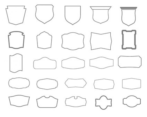 626x499 Sign Border Vector