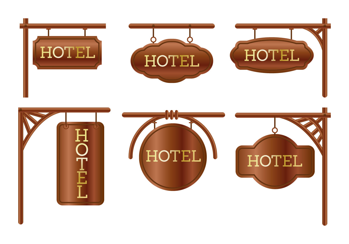 1400x980 Sign Free Vector Art