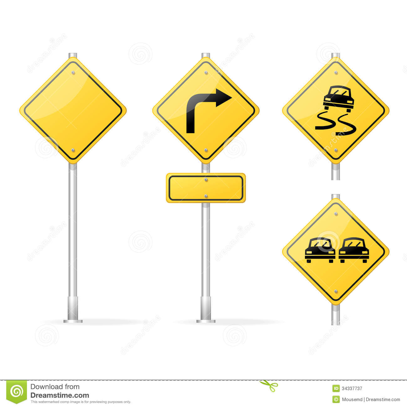 1300x1302 Traffic Sign Vector Download